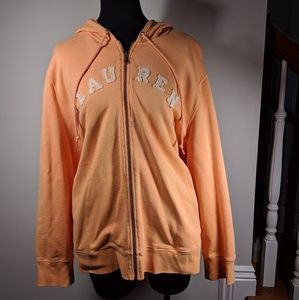 Lauren Ralph Lauren Full Zip Hoodie Size 2XL